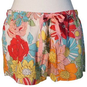 GAP Floral Print Pajama Shorts - Multicolor